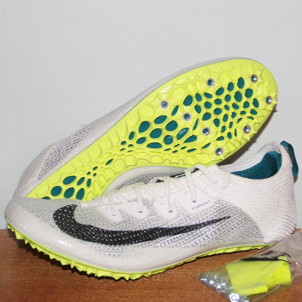 Nike Zoom Superfly Elite 2 Track Mens 8 10 10.5 White Bright Spruce